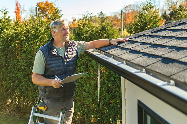 Professional Roof Leak Repair technician working in North Oxford, MA